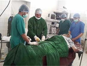 WHO supported the provision of orthopedic services by a specialist at the Zabul public hospital financially. WHO Afghanistan