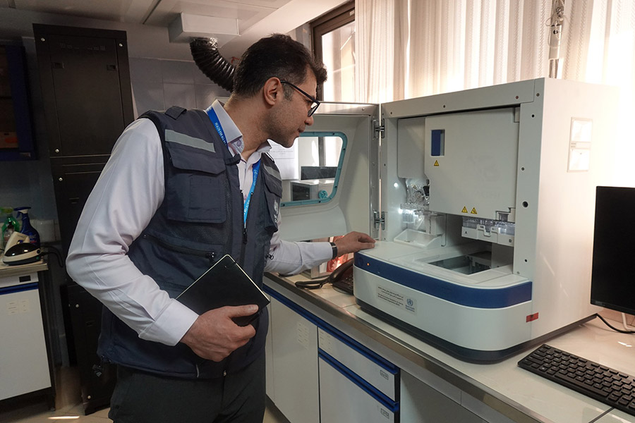 WHO scales up polio surveillance capabilities in the Islamic Republic of Iran on World Polio Day 2023