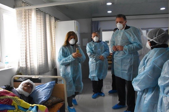 WHO assesses capacity and preparedness of Al Jumhury Teaching Hospital for influenza