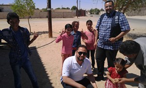 Polio immunization campaign conducted in the south of Libya