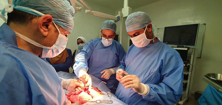 العاملون في الرعاية الصحية في معركة مزدوجة – كوفيد- 19 في منطقة صراع مسلح العاملون في الرعاية الصحية في معركة مزدوجة – كوفيد- 19 في منطقة صراع مسلح