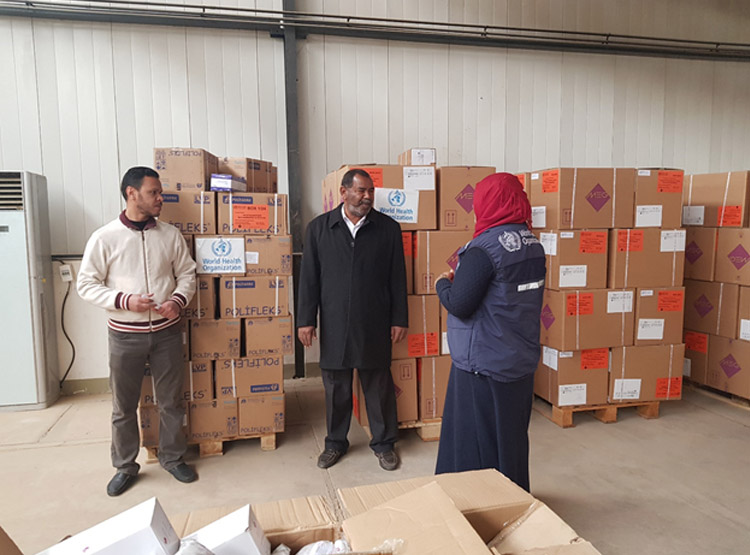 منظمة الصحة العالمية تستجيب للاحتياجات الصحية الحرجة في جنوب ليبيا منظمة الصحة العالمية تستجيب للاحتياجات الصحية الحرجة في جنوب ليبيا