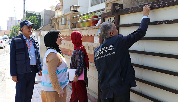 إطلاق حملة التطعيم ضد شلل الأطفال "أيام التطعيم الوطنية" في العراق إطلاق حملة التطعيم ضد شلل الأطفال "أيام التطعيم الوطنية" في العراق