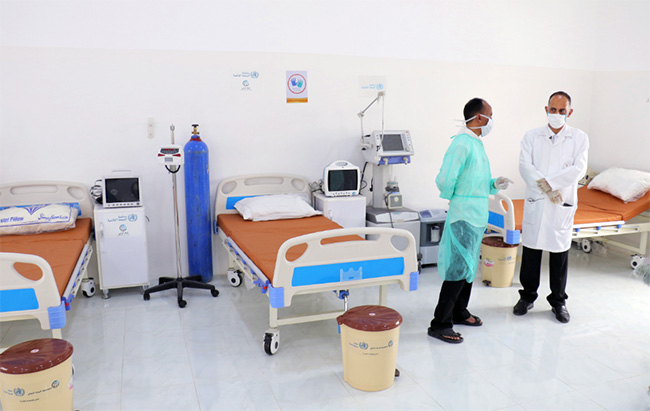 تواجه اليمن مخاطر غير مسبوقة مع بدء انتشار كوفيد-19 تحت وطأة الصراع المستمر تواجه اليمن مخاطر غير مسبوقة مع بدء انتشار كوفيد-19 تحت وطأة الصراع المستمر