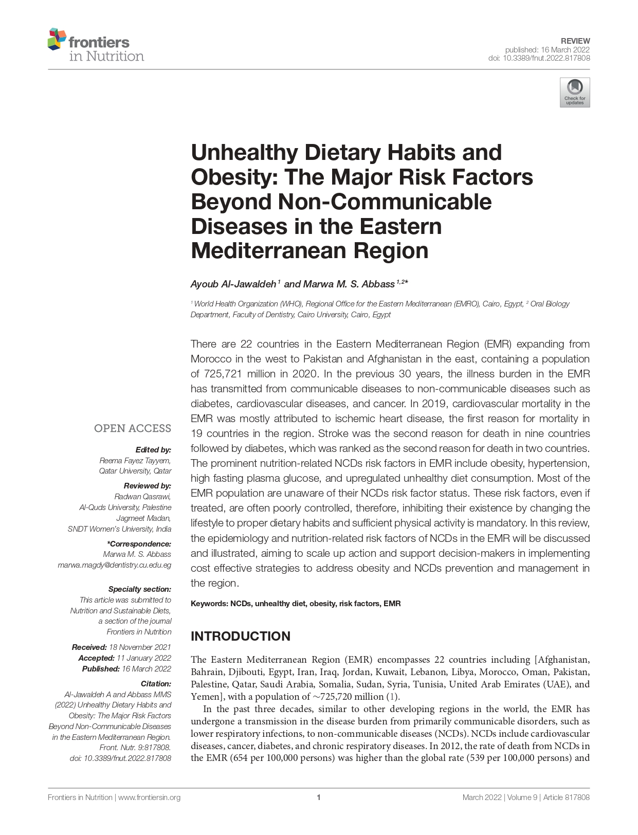 unhealthy_dietary_habits_and_obesity_the_major_risk_factors_beyond_non-communicable_diseases_in_the_eastern_mediterranean_region unhealthy_dietary_habits_and_obesity_the_major_risk_factors_beyond_non-communicable_diseases_in_the_eastern_mediterranean_region