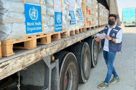 WHO airlifts medical supplies to Pakistan amid evolving humanitarian crisis