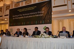 Technical advisory group optimistic about Pakistan's progress on polio