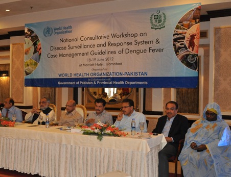 Workshop on disease surveillance, response and dengue case management guidelines