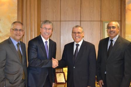 Visit of the Minister of Health of Morocco to the WHO Regional Office ﻿fosters stronger cooperation, 13 June 2012