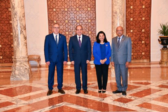 WHO meets with President El-Sisi to discuss assistive technology