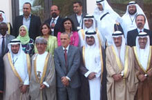 Members of the WHO Regional Committee attended the opening of the 60th session in Muscat, Oman