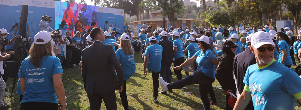 Marcher pour un monde en meilleure santé