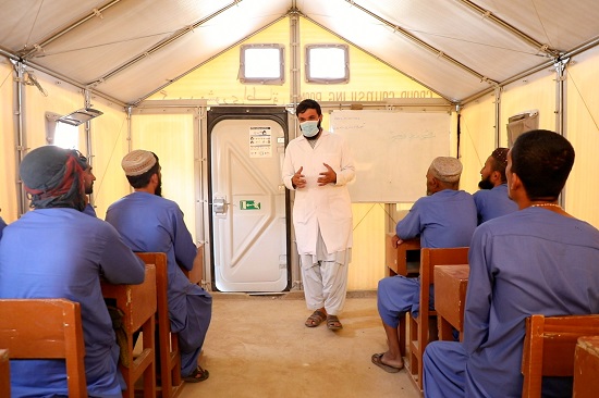 EU supports revitalization of drug addiction treatment centre in Kandahar under joint WHO/UNODC project