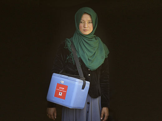 Afghan women leading the battle against polio