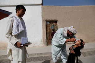 Over 9.5 million children to be vaccinated against polio in Afghanistan this week