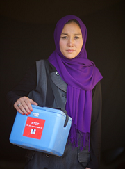 Tahera works towards a polio-free Afghanistan