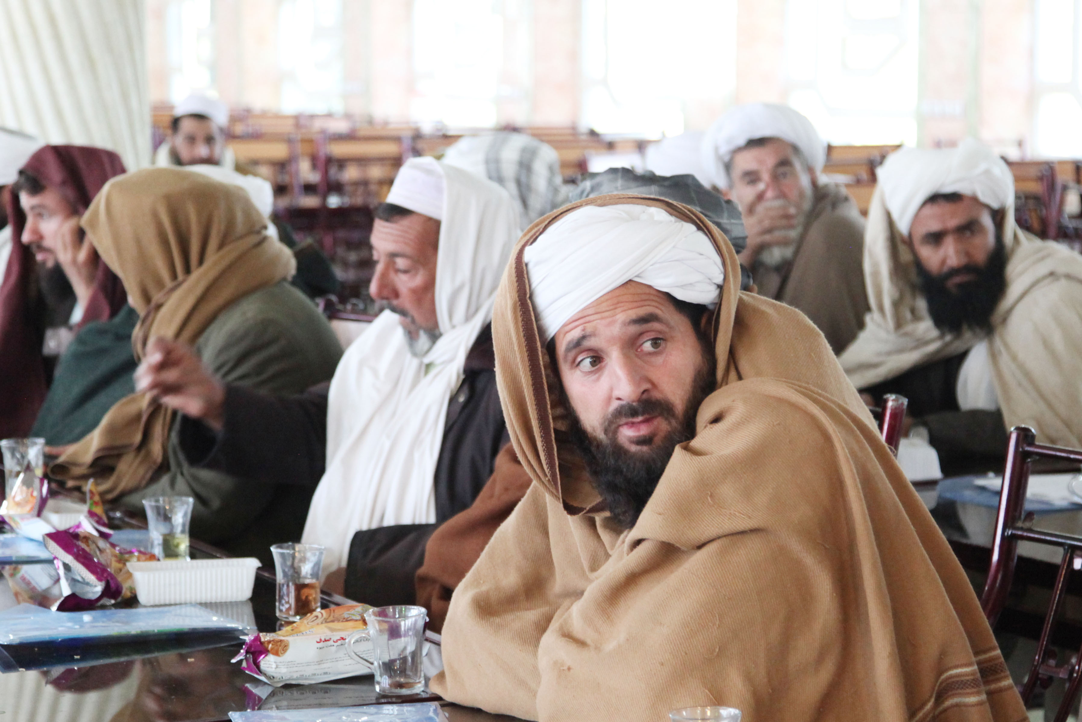 Influential religious scholars in Farah province declare their support for polio eradication