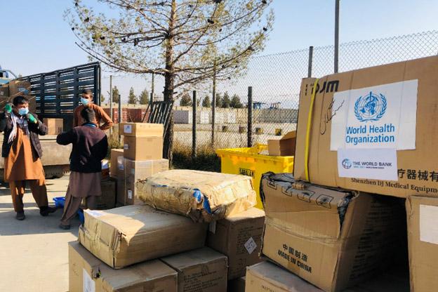 To scale up testing for COVID-19 as a critical first line of defence by health systems, WHO, with the support of European Union Civil Protection and Humanitarian Aid, Embassy of Korea, Pandemic Emergency Financing Facility, and the World Bank, has delivered essential laboratory supplies and equipment to 9 provinces across Afghanistan.