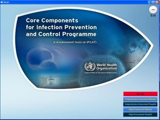 Making it easy: Assessment of infection prevention and control programmes In April, the Regional Office produced an electronic version of the Infection Prevention and Control Assessment Tool (e-IPCAT) that can assist countries in assessing their infection prevention and control programmes at national and health facility level in accordance with recommended best practice. The tool will also help countries to measure their progress over time in establishing an evidence-based infection prevention and control programme. The tool has been rolled out to all the countries in the Region after pilot testing in Jordan, South Sudan and Sudan.