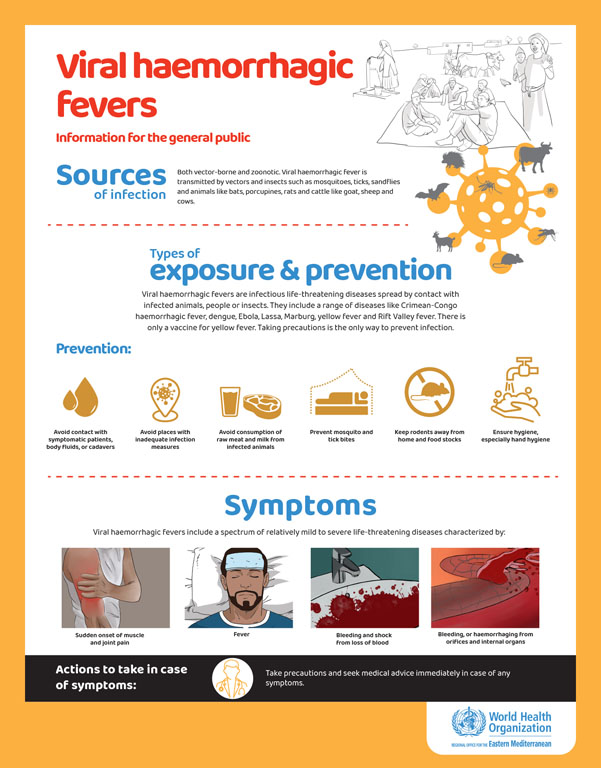 Viral haemorrhagic fevers posters