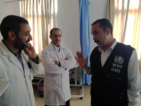 WHO experts conduct Ebola virus disease preparedness assessment mission in the Eastern Mediterranean Region