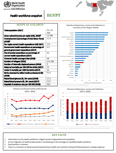 Healthworkforce - Egypt