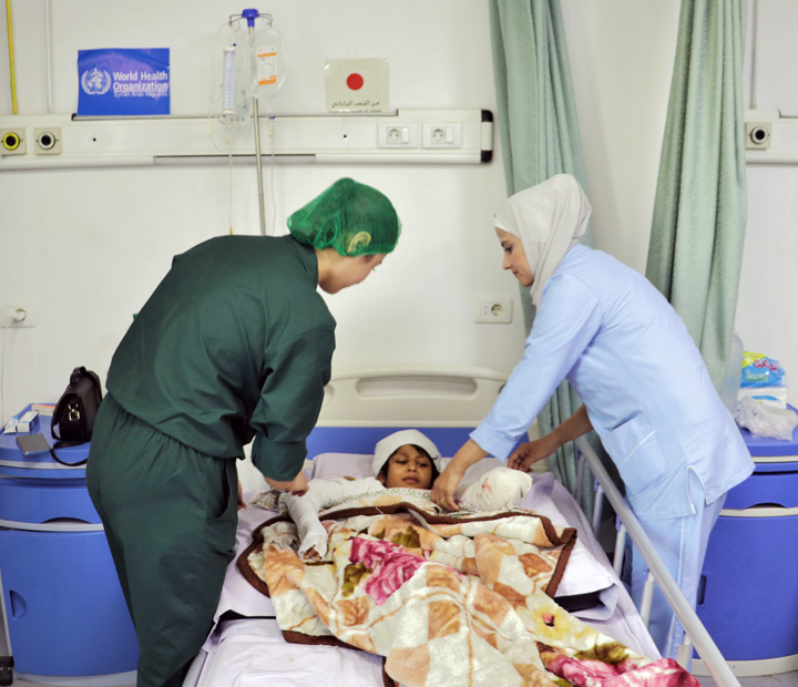 The lifesaving impact of Japan’s support for Al-Razi Hospital Burns Unit