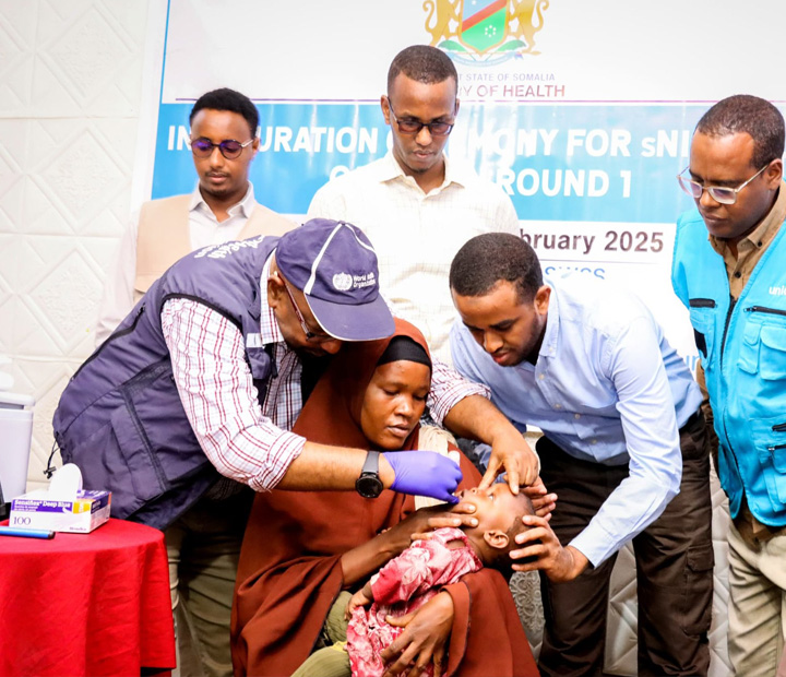 Somalia launches a campaign to vaccinate 2.5 million children against polio