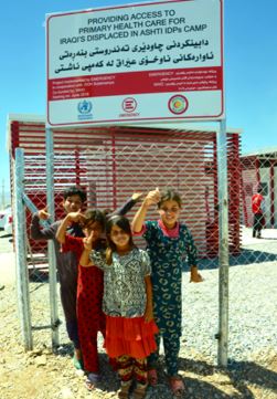 With the support of partners, WHO opens second PHC centre in Ashti camp, Sulaymaniyah