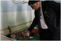 WHO team visits cholera patients in Suleimaniyah hospitals, 8 October