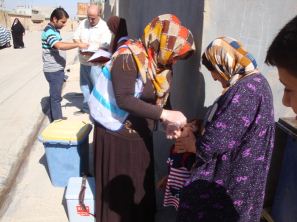Internally displaced children in Iraq are at high risk of polio and measles outbreak