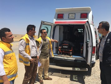 WHO and UNFPA scale up trauma and emergency obstetric response capacity to safeguard lives of newly displaced families from west Mosul