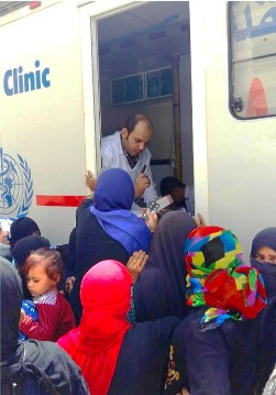 WHO scales-up activities to support newly liberated Qayyarah, Iraq