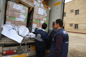 Lifesaving medical supplies reach Shirqat for Iraqi flood victims