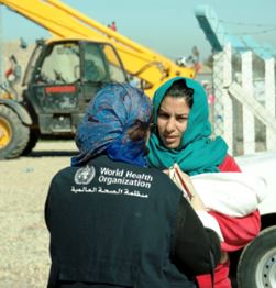 One of many examples The Kurdistan Health Ministry, promoted in BAHERKA Camp - Erbil and in Arbat IDPs – Sulaymania -  activities to raise awareness about the importance of immunization, increase demand for it by communities and improve vaccination delivery services so the benefits of immunization are available equitably to all people