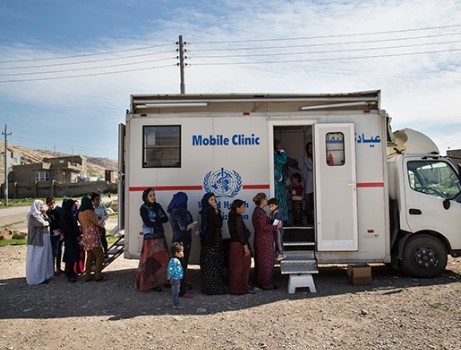 Health on wheels: mobile clinic brings vital care to displaced Yazidis in Iraq