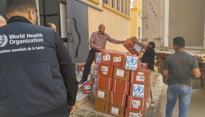 WHO responds to humanitarian needs of people living with HIV in Benghazi