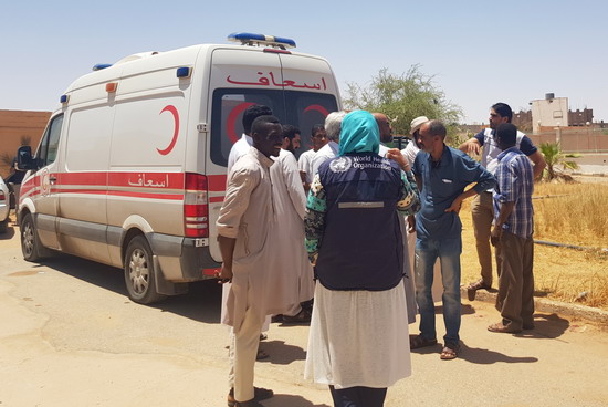 WHO support reaches flood victims in Ghat, southern Libya