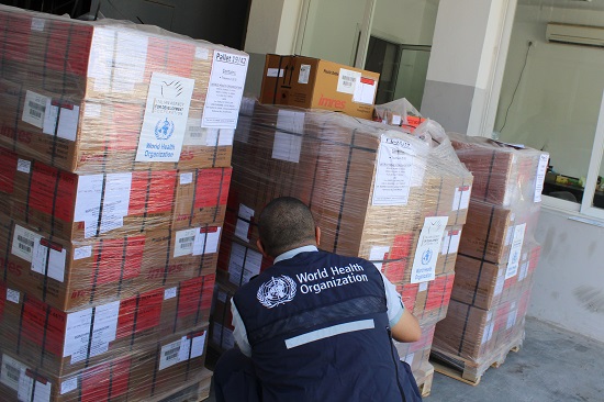 WHO sends life-saving medical supplies across Libya