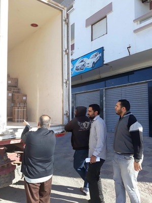 WHO provides essential medical supplies to Derna hospital funded by ECHO