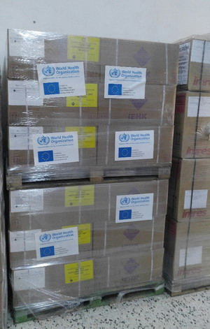 WHO responds to humanitarian needs in Tripoli with the support of ECHO