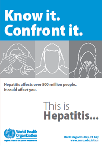 Hepatitis, the silent killer: know it … confront it