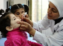 WHO update on polio outbreak in Middle East