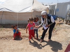 WHO responds to health challenges facing people trapped on Iraq’s Mount Sinjar