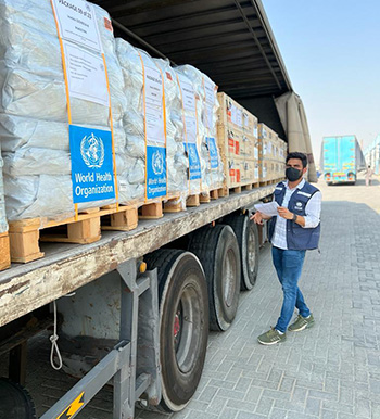 WHO airlifts medical supplies to Pakistan amid evolving humanitarian crisis