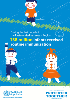 World Immunization Week 2019 stresses the importance of working together to leave no one behind