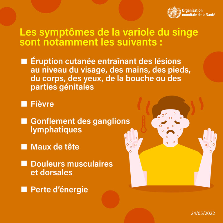 Monkeypox social media card - 3 - French