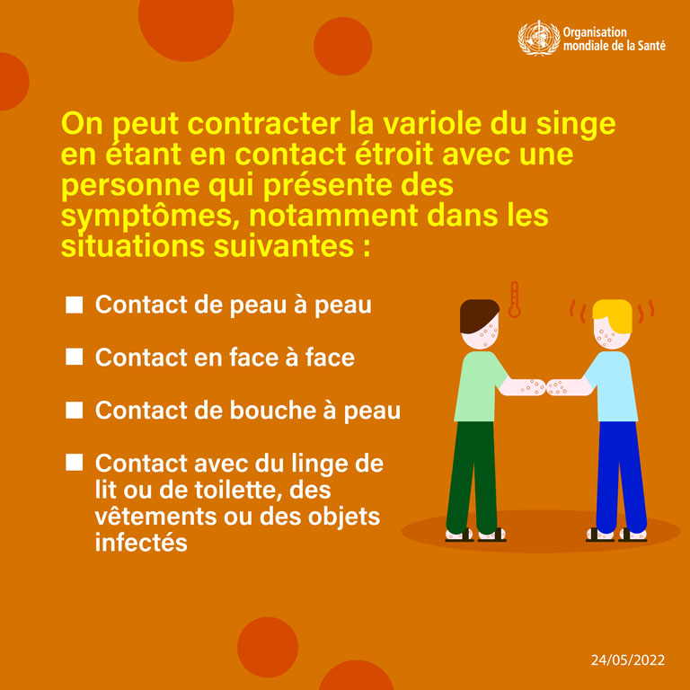 Monkeypox social media card - 4 - French