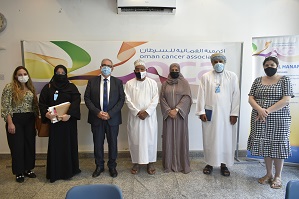 WHO staff visit Oman's Cancer Association