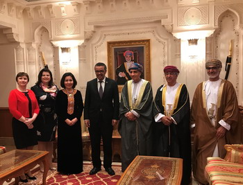 WHO Director-General attends launch of Oman’s national plan to address noncommunicable diseases